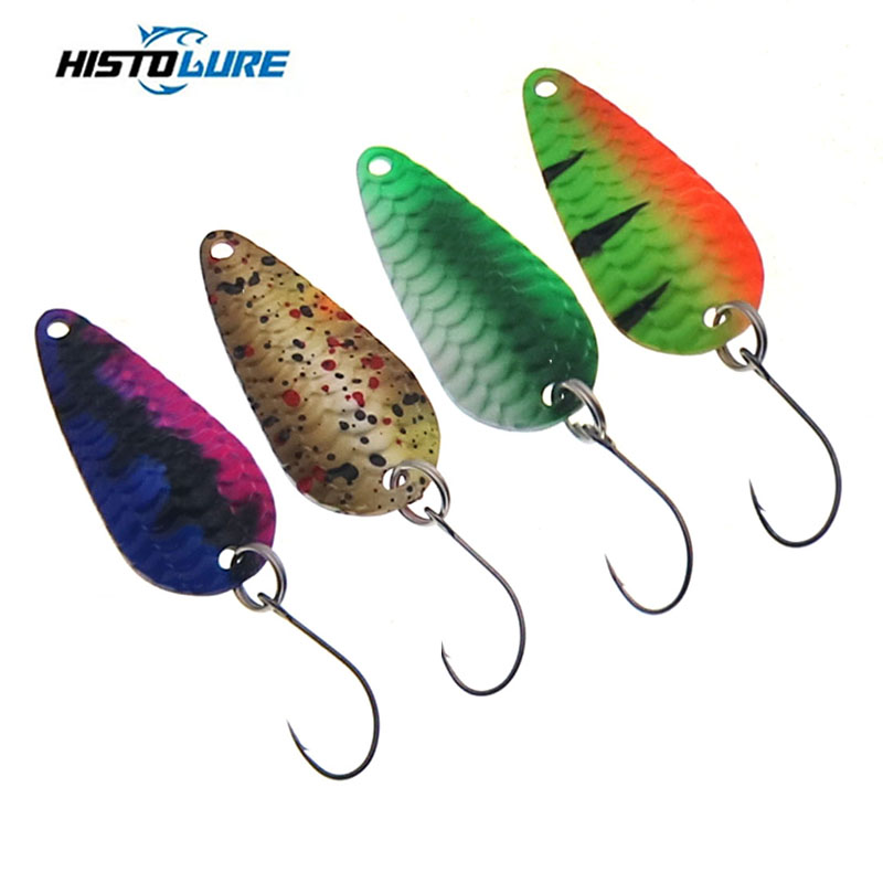Fishing Lure Spinner - Balıkçılık alabalık kaşık tek kanca iplik