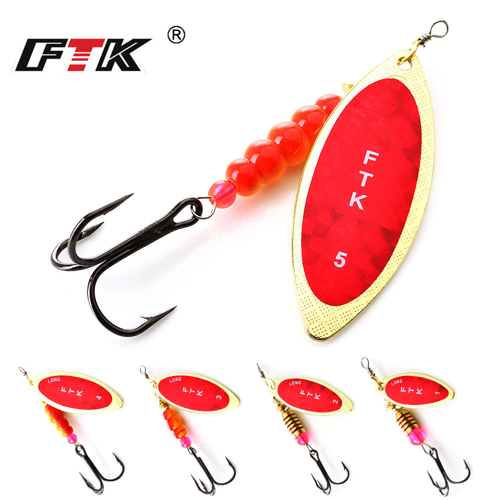 Fishing Lure Swimbait - FTK Spinner yem 4G/7G/12G/18G/30G kaşık Lures