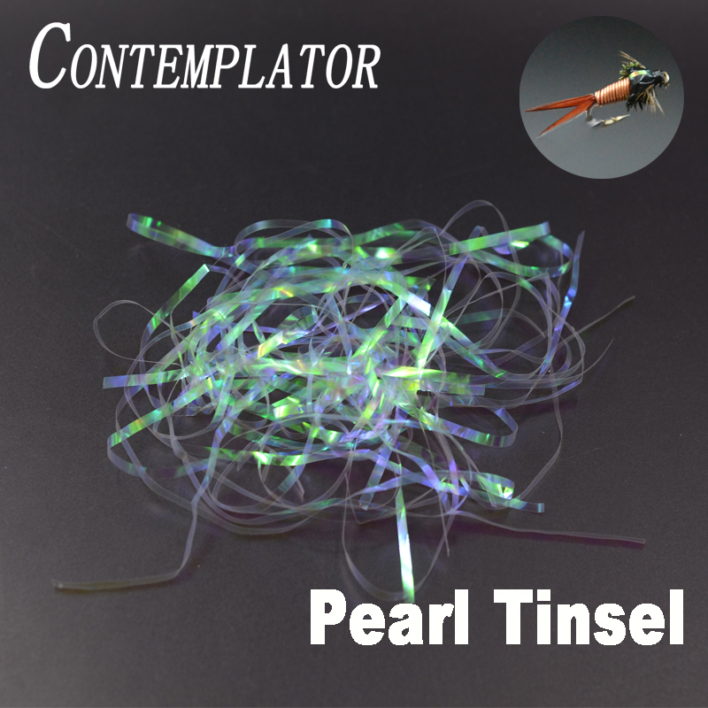 Fishing Lure Spoon - CONTEMPLATOR 2mm inci flaş holografik Tinsel