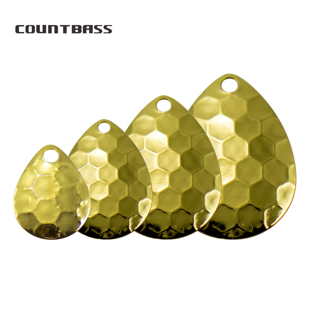 Fishing Lure Spinner - Countbass 50 adet Boyutu 2-5 Altın