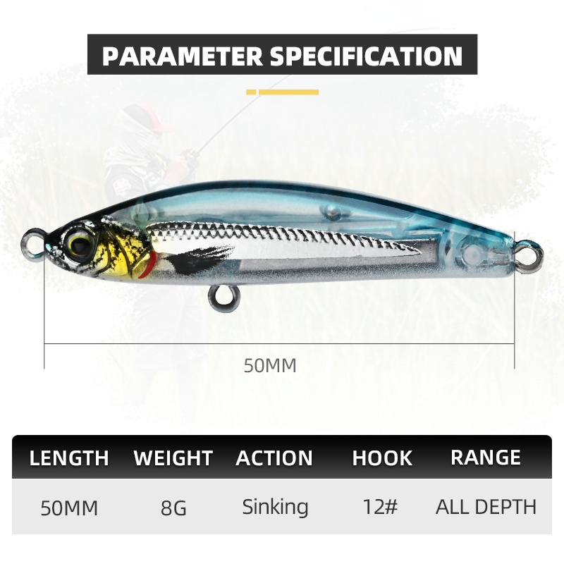 BLUX EXILE 50 Batan Yerçekimi  - Fishing Lure Topwater incelemesi ve fiyatı