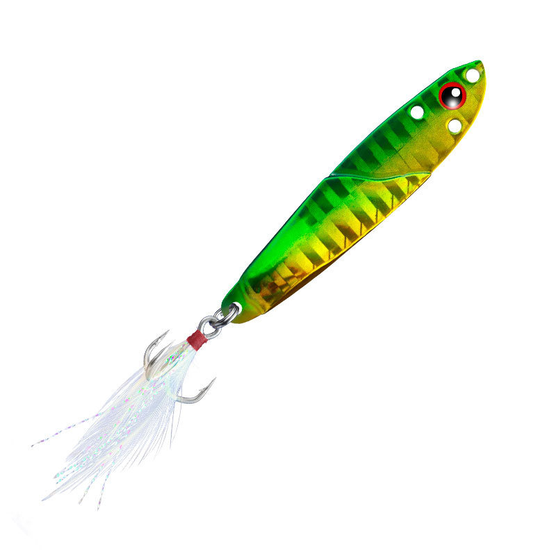1 Adet Metal Jig 3D Balık Yemi - Fishing Lure Spoon incelemesi ve fiyatı
