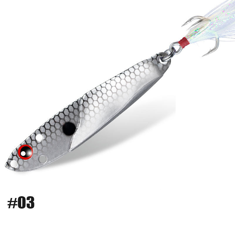 1 Adet Metal Jig 3D Balık Yemi - Fishing Lure Spoon incelemesi ve fiyatı