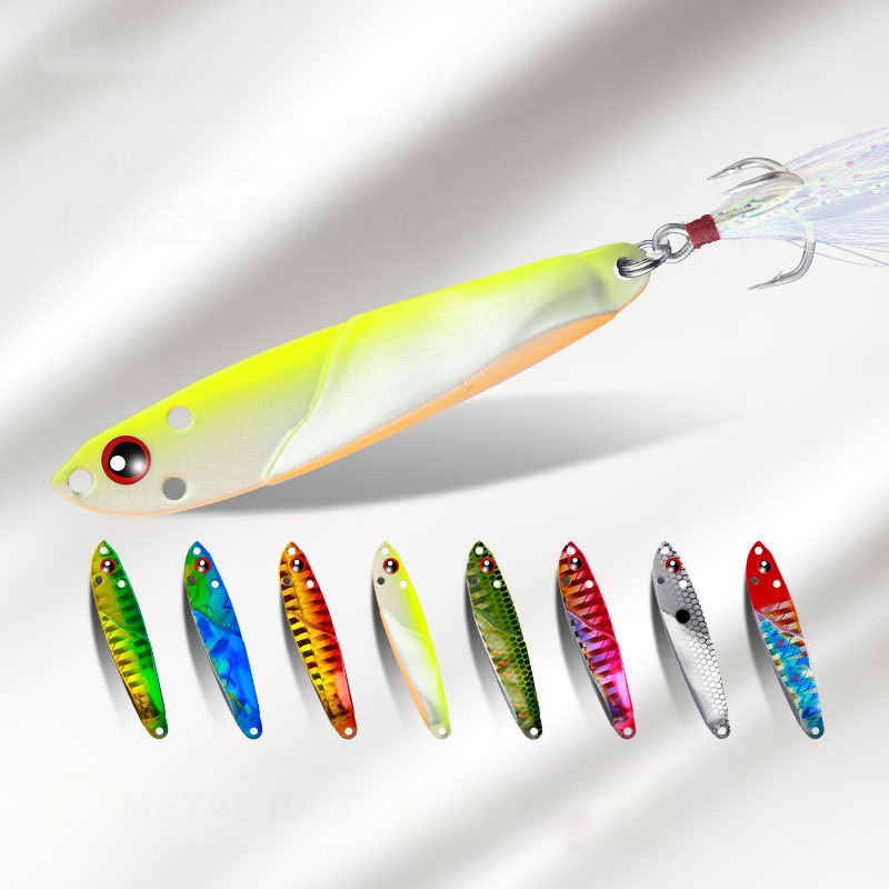 1 Adet Metal Jig 3D Balık Yemi - Fishing Lure Spoon incelemesi ve fiyatı