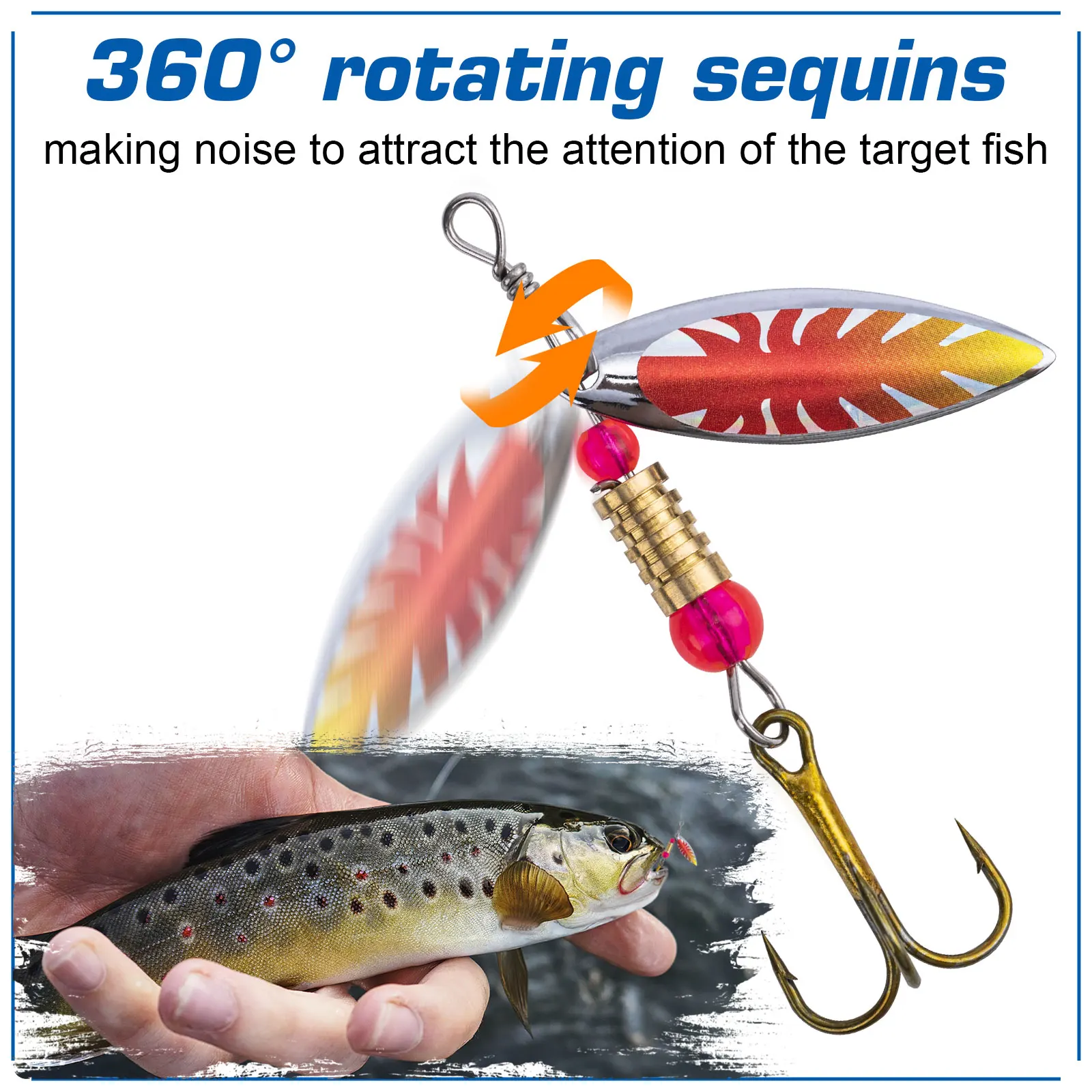 Goture 16 adet/kutu Spinner Ka - Fishing Lure Spoon incelemesi ve fiyatı